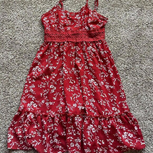 Women's Red Dress - Picture 1 of 3